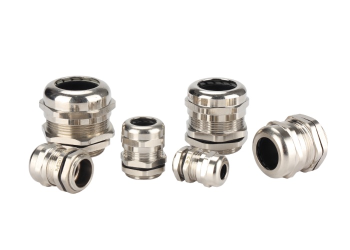 Waterproof IP68 Nickel-plated Brass Cable Gland