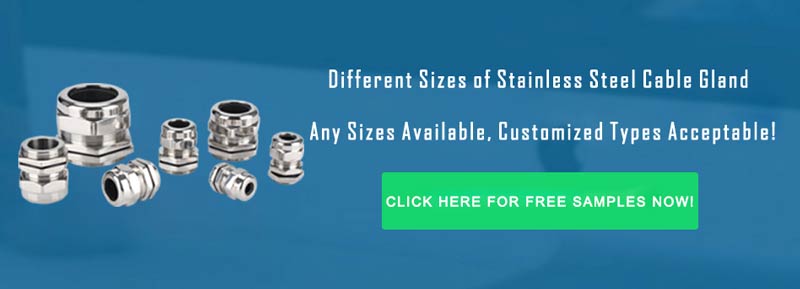 Stainless Steel Cable Gland Sizes