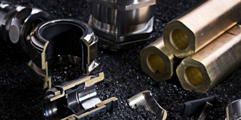 Brass cable gland materials
