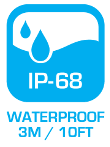 IP68 waterproof degree