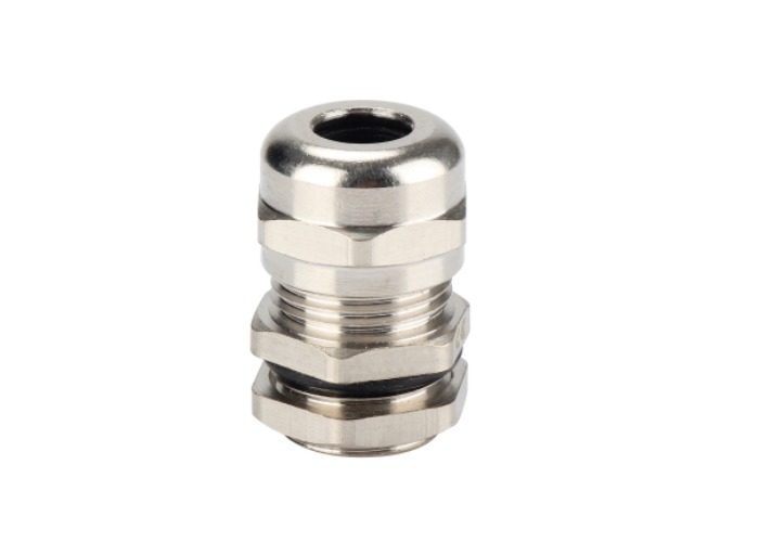 Nickel-plated brass cable gland - 1160.20 - AGRO - IP68 / IP69 / insulated