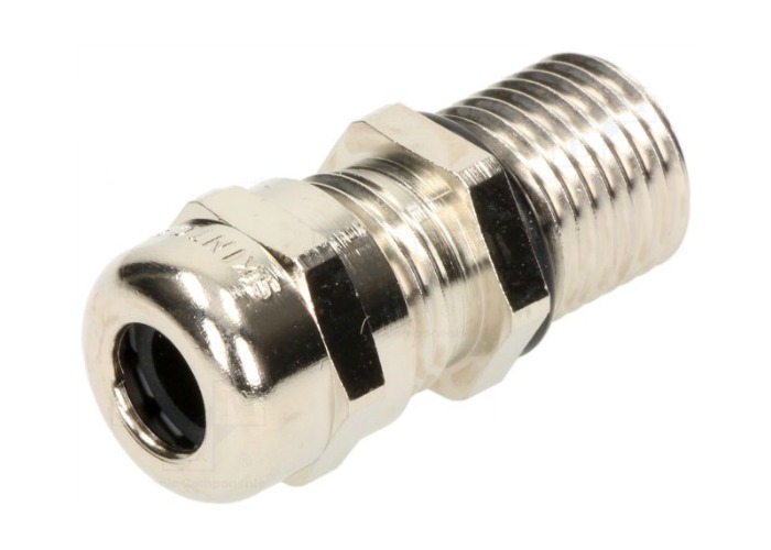 M22 Nickel Plated Brass cable gland